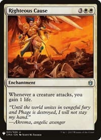 Righteous Cause from The List Reprints
