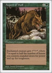 Aspect of Wolf from Fifth Edition