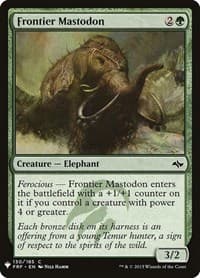 Frontier Mastodon from The List Reprints
