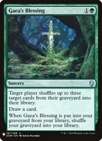 Gaea's Blessing from The List Reprints