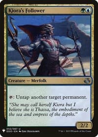 Kiora's Follower from The List Reprints