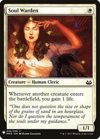 Soul Warden from The List Reprints