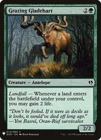 Grazing Gladehart from The List Reprints
