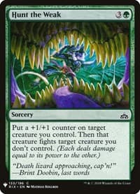 Hunt the Weak from The List Reprints