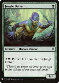Jungle Delver from The List Reprints