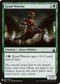 Kraul Warrior from The List Reprints