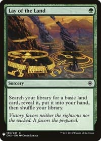 Lay of the Land from The List Reprints