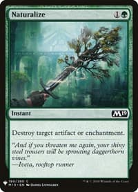 Naturalize from The List Reprints