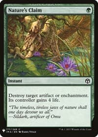 Nature's Claim from The List Reprints