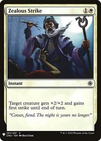 Zealous Strike from The List Reprints