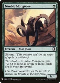 Nimble Mongoose from The List Reprints