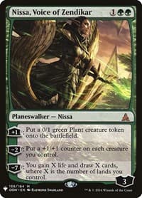 Nissa, Voice of Zendikar from The List Reprints