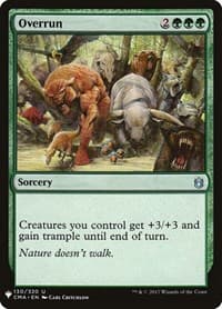 Overrun from The List Reprints