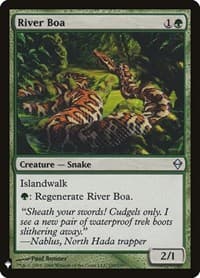 River Boa from The List Reprints