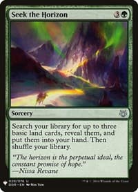Seek the Horizon from The List Reprints