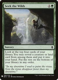 Seek the Wilds from The List Reprints