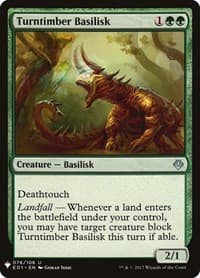 Turntimber Basilisk from The List Reprints