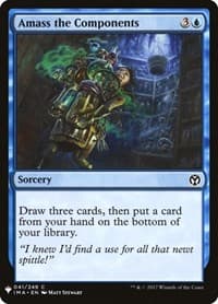 Amass the Components from The List Reprints