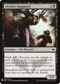 Alesha's Vanguard from The List Reprints