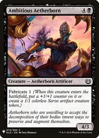 Ambitious Aetherborn from The List Reprints