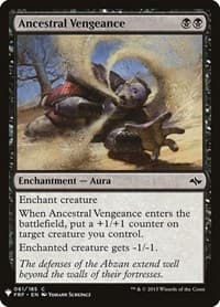 Ancestral Vengeance from The List Reprints