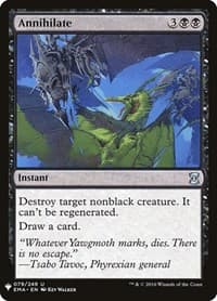 Annihilate from The List Reprints