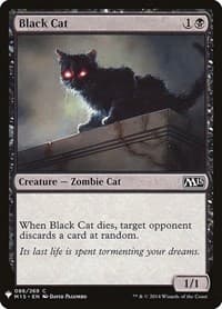 Black Cat from The List Reprints
