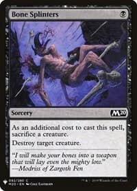 Bone Splinters from The List Reprints