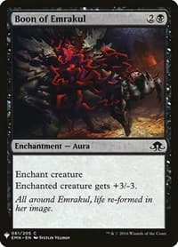 Boon of Emrakul from The List Reprints