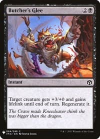 Butcher's Glee from The List Reprints