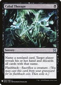 Cabal Therapy from The List Reprints