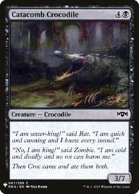 Catacomb Crocodile from The List Reprints