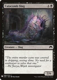 Catacomb Slug from The List Reprints