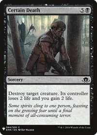 Certain Death from The List Reprints