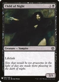 Child of Night from The List Reprints