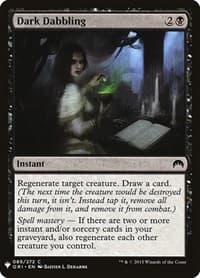 Dark Dabbling from The List Reprints