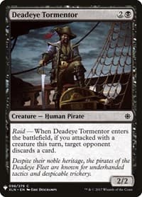 Deadeye Tormentor from The List Reprints