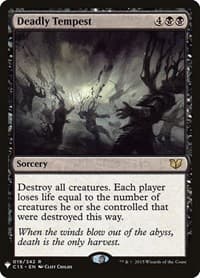 Deadly Tempest from The List Reprints