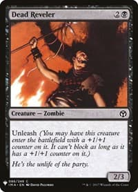 Dead Reveler from The List Reprints