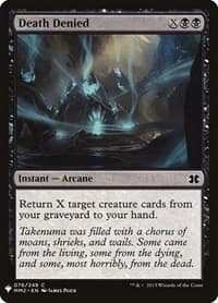 Death Denied from The List Reprints