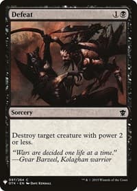 Defeat from The List Reprints