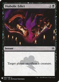 Diabolic Edict from The List Reprints