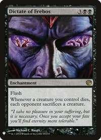 Dictate of Erebos from The List Reprints