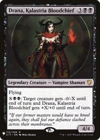 Drana, Kalastria Bloodchief from The List Reprints