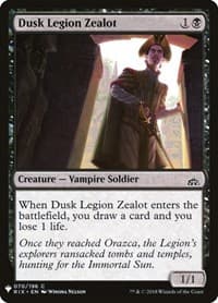 Dusk Legion Zealot from The List Reprints