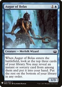 Augur of Bolas from The List Reprints