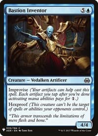 Bastion Inventor from The List Reprints