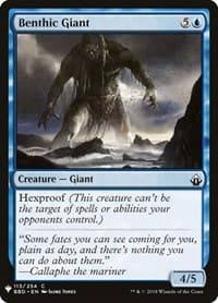 Benthic Giant from The List Reprints
