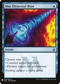 Blue Elemental Blast from The List Reprints
