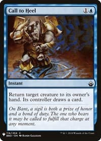 Call to Heel from The List Reprints